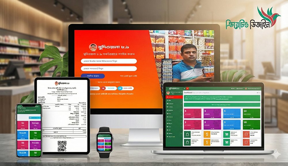 Pos 2 Shop Management Software (মুদিওয়ালা ৮.৯)